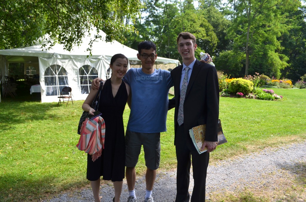 Two other competitors and friends - Soeun and Kevin.  We all attend Eastman!