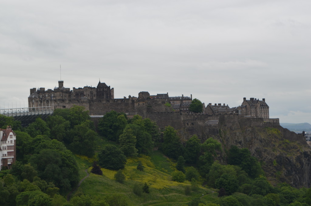 The Edinburgh Castle.